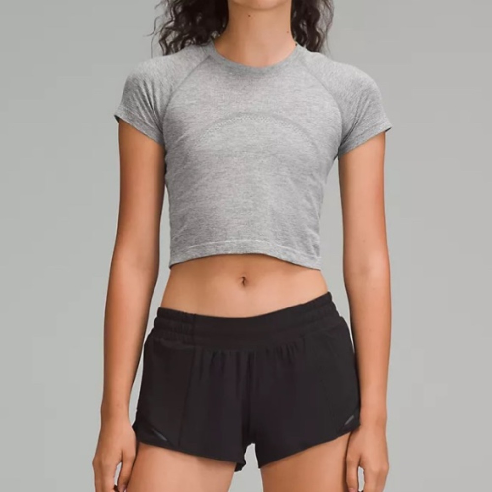 Lululemon cropped swiftly top